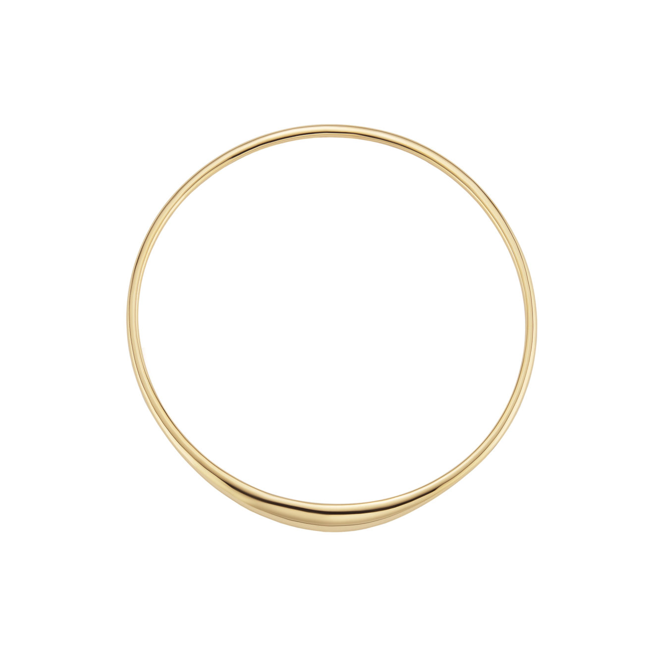 Tejen_molten_gold_round_bangle_topview TEJEN Gold Bangle – Molten Gold Round Bangle – Objet d'Emotion