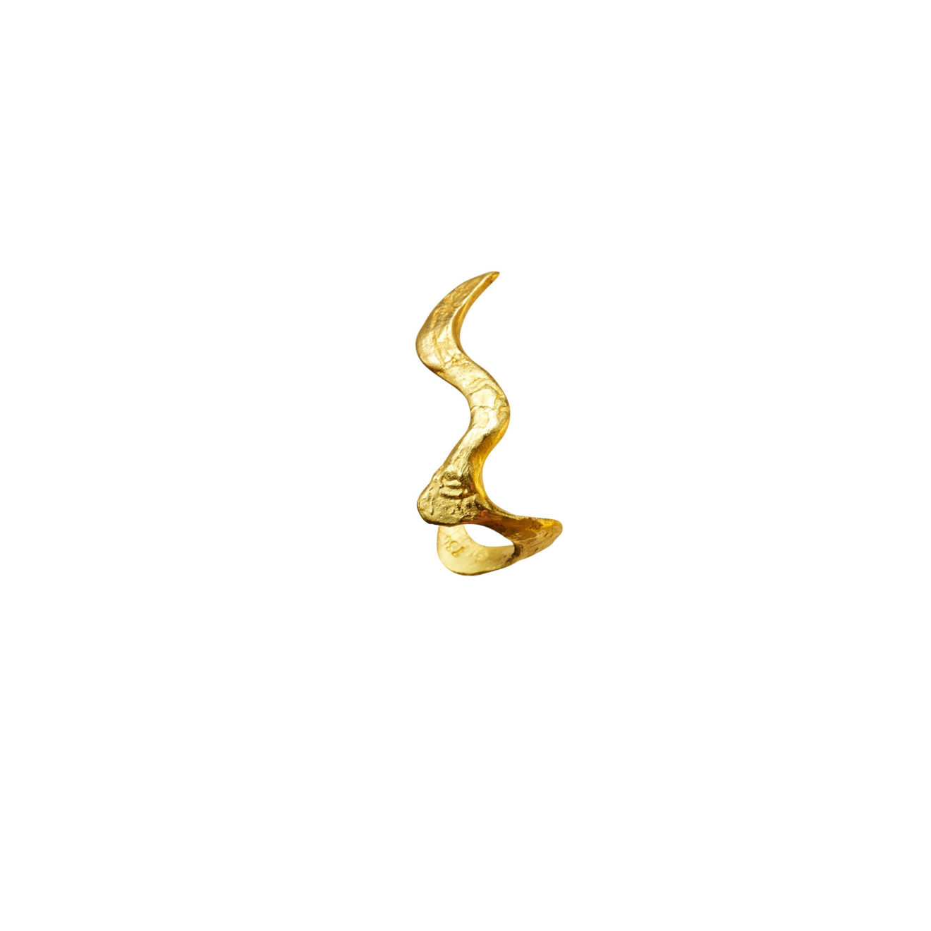 nude little orit copy 18k Solid Gold Earring – Nude Henna Earring – Objet d'Emotion
