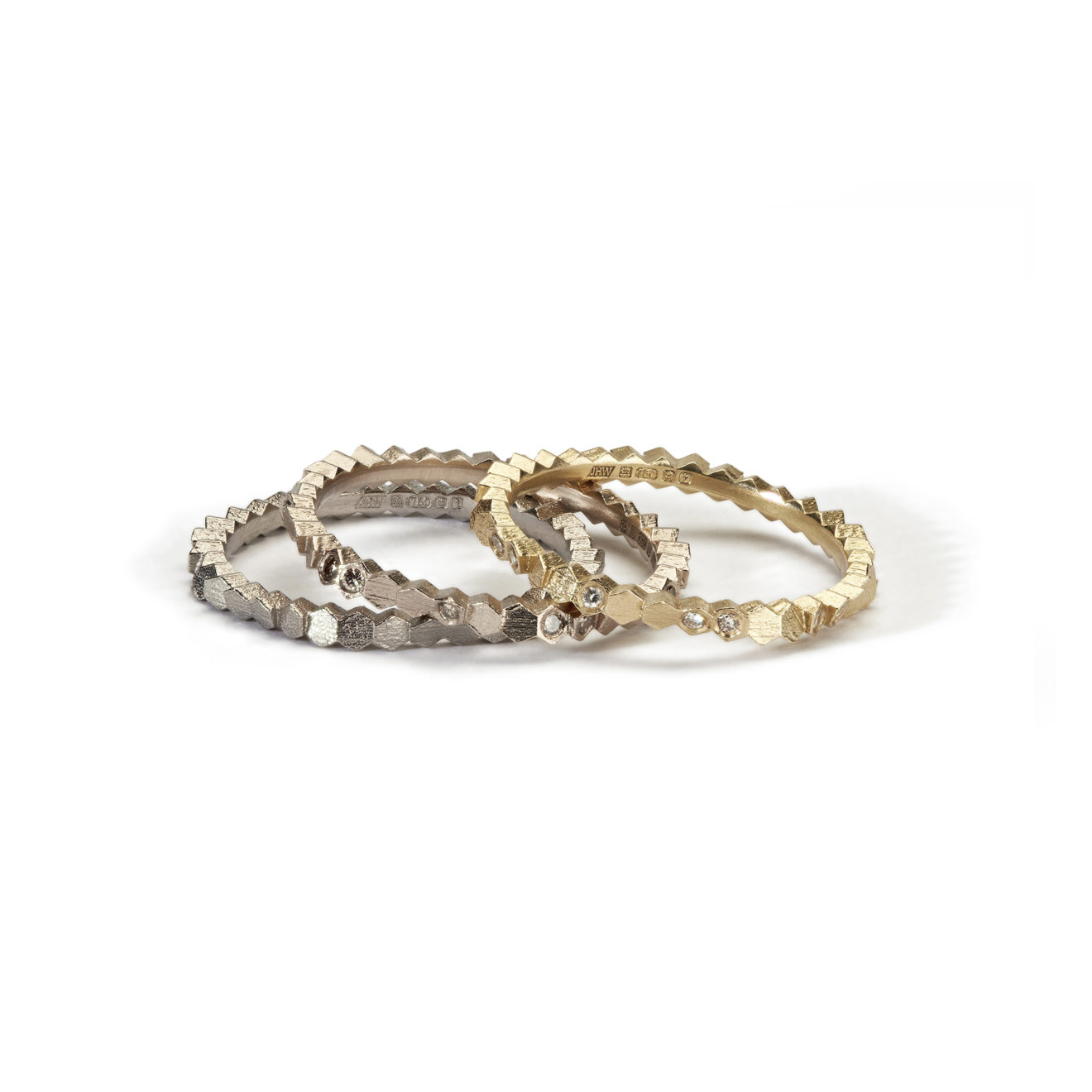 NEW Stacking Single Hex Rings – Set of 3_02 Stacking Single Hex Rings