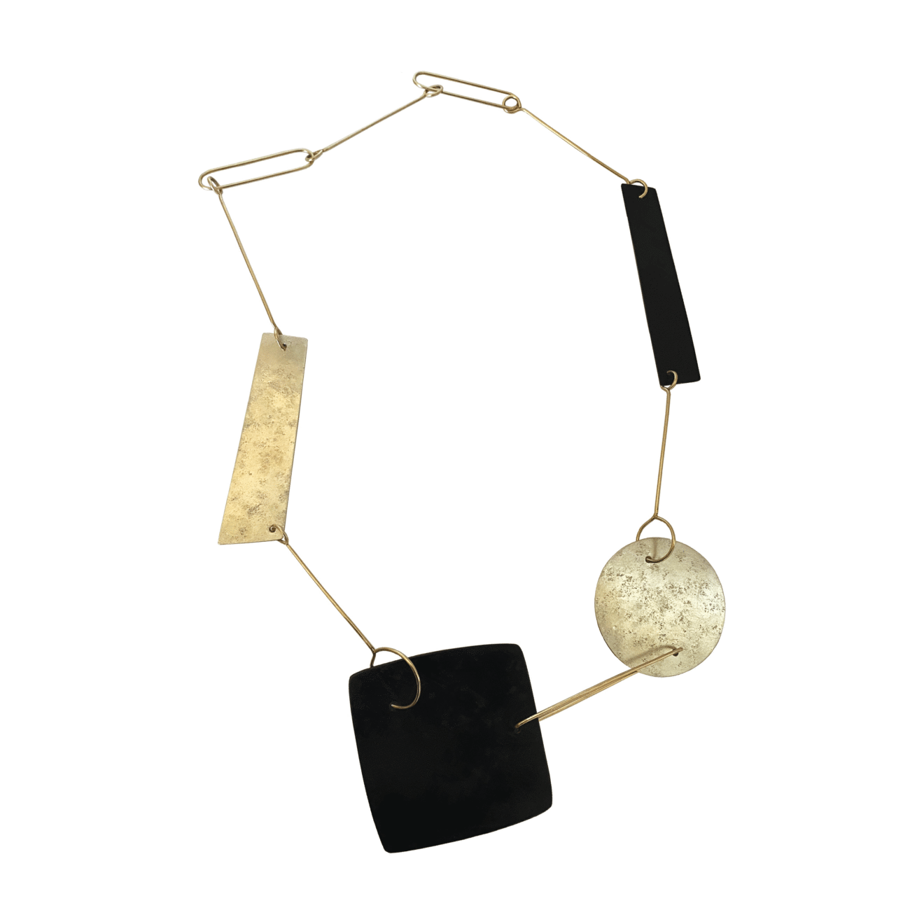 NecklaceSilver Reversible Shape Necklace