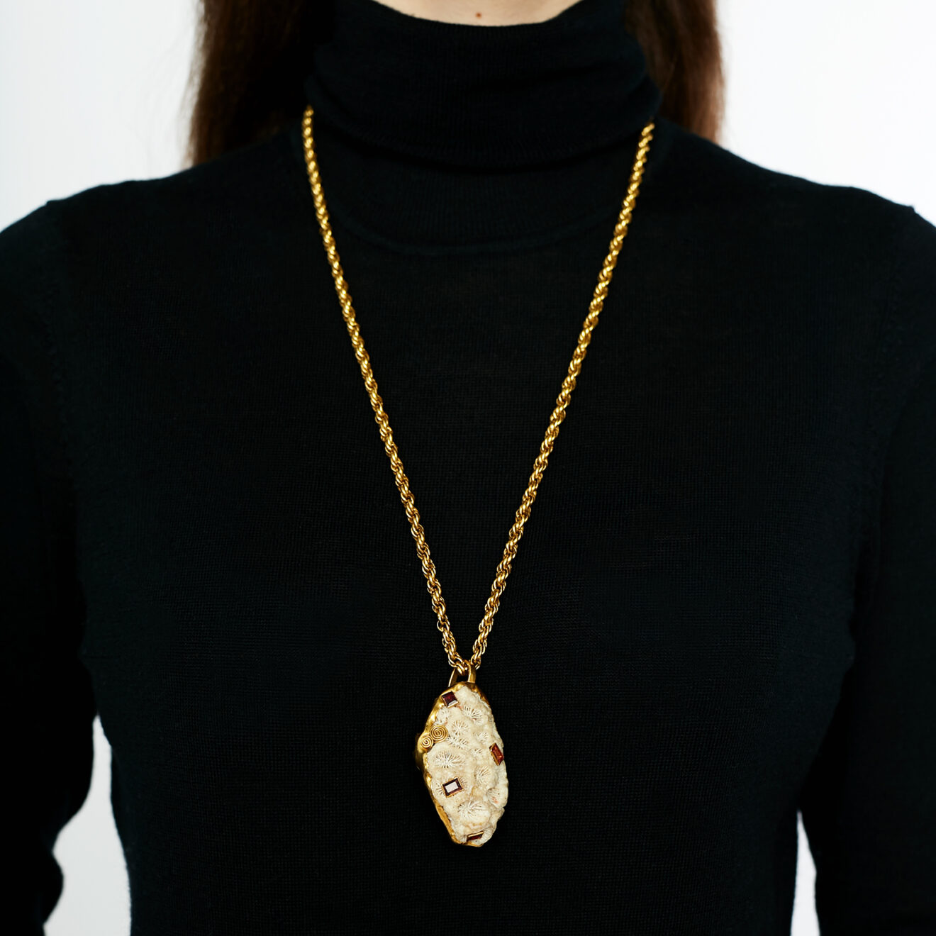 Mimi Lipton_1 Coral Pendant