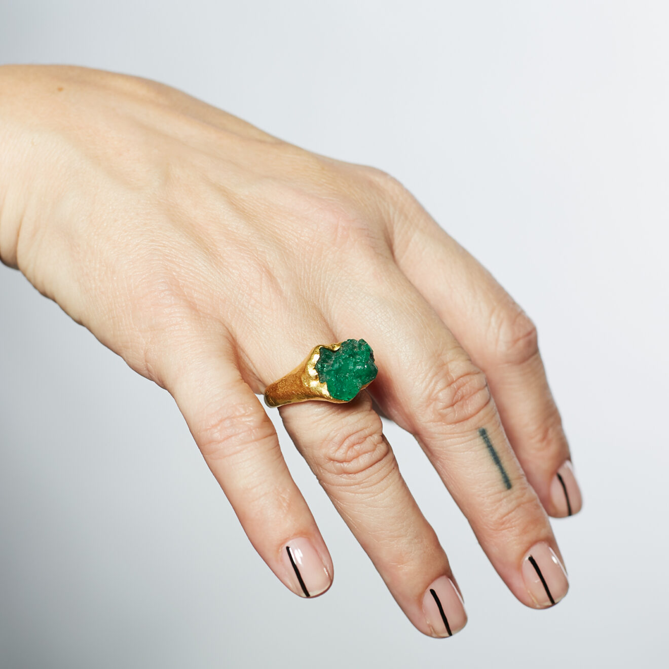Mimi Lipton_3645 Emerald Ring