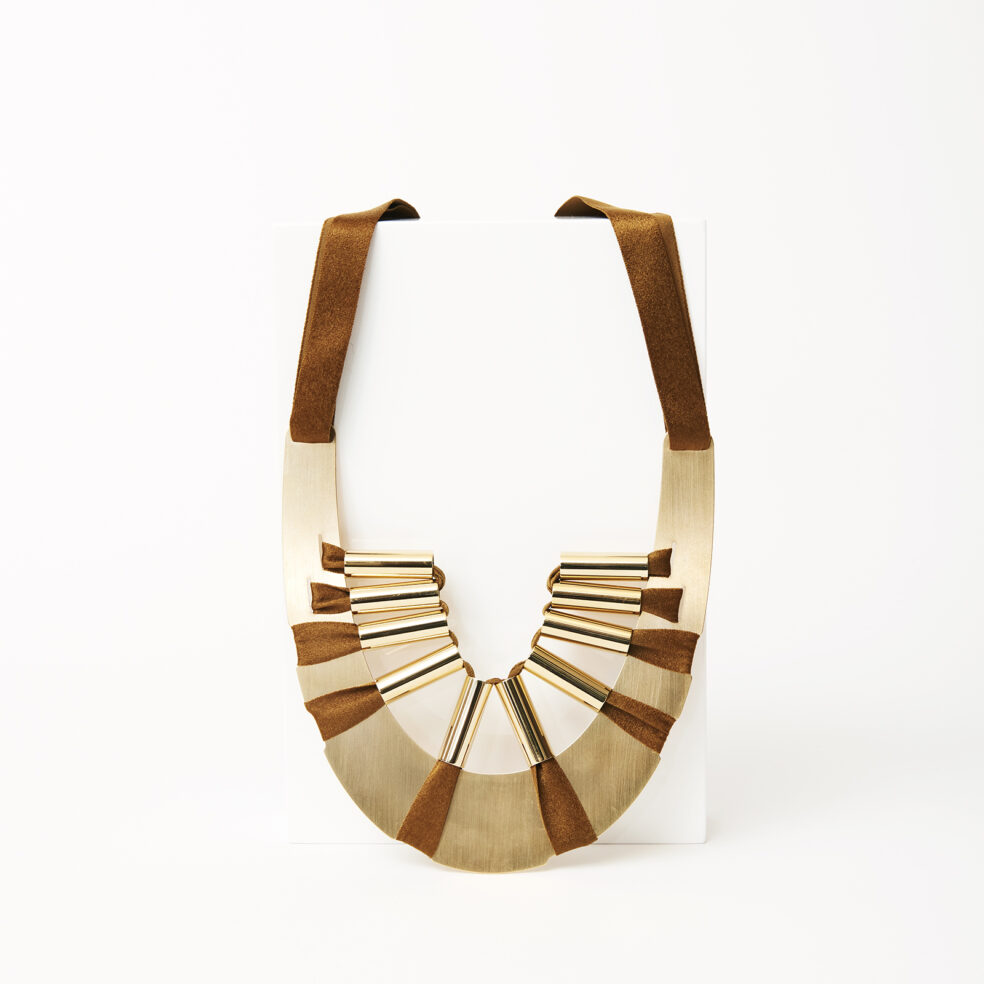 Brown Collier Necklace