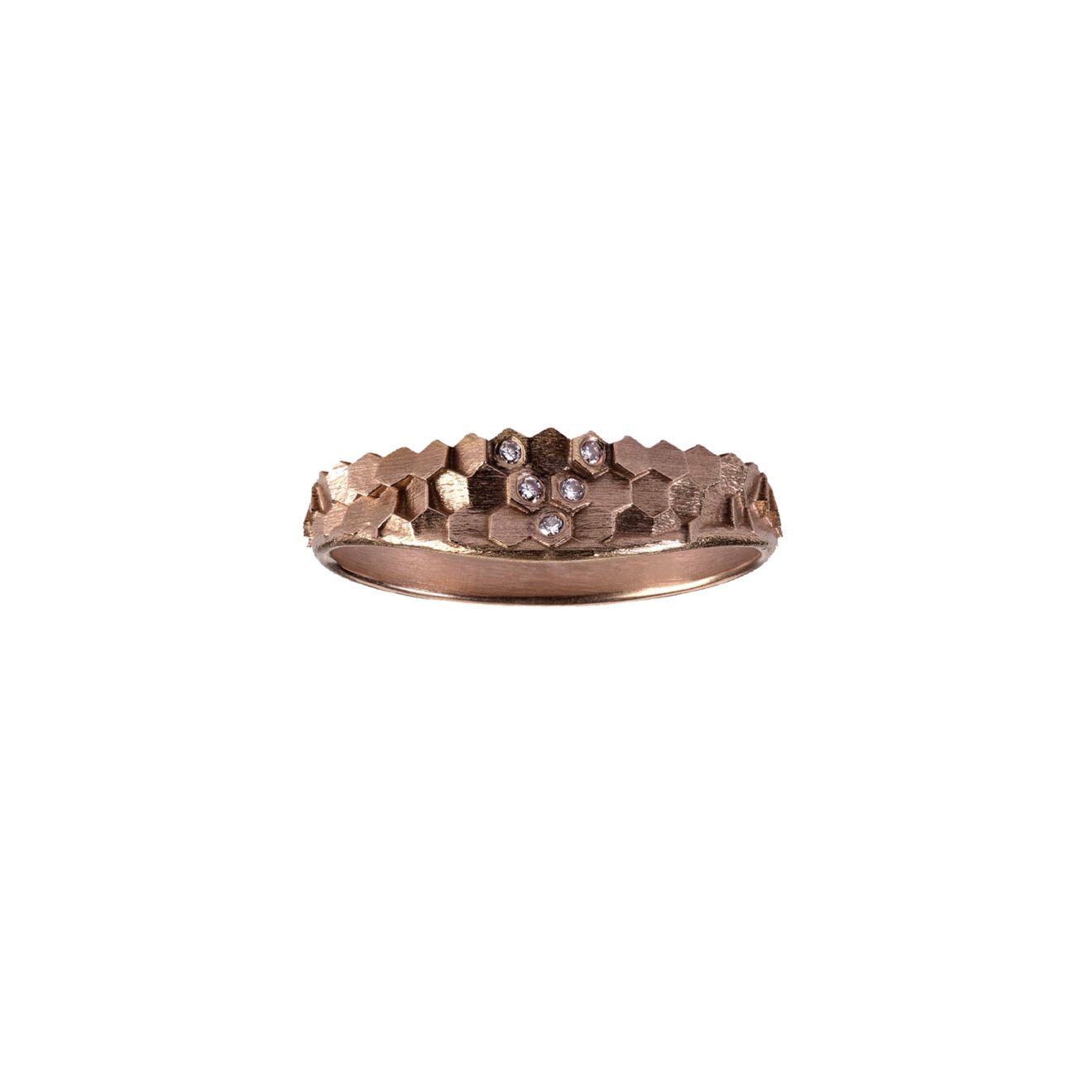 small hex horizon ring icy 2 Small Hex Horizon Ring