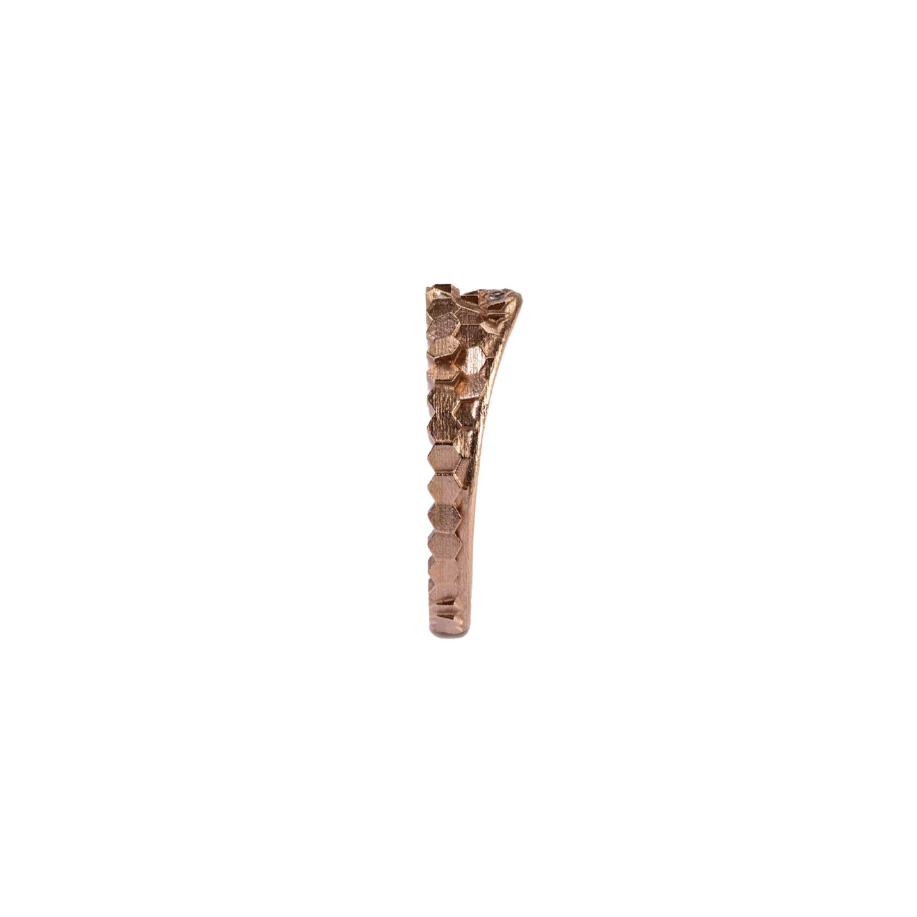 small hex horizon ring icy 4 Small Hex Horizon Ring