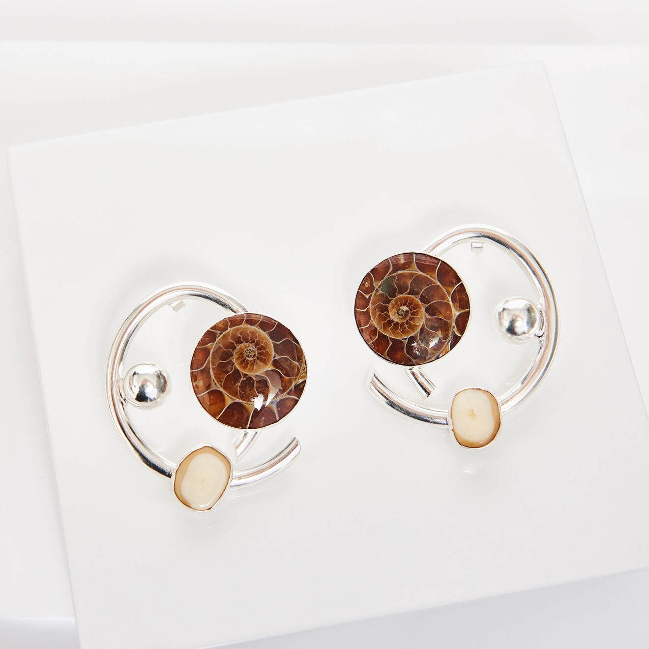 Gala_Colivet_Dennison_Earrings_1 Fossils Earrings
