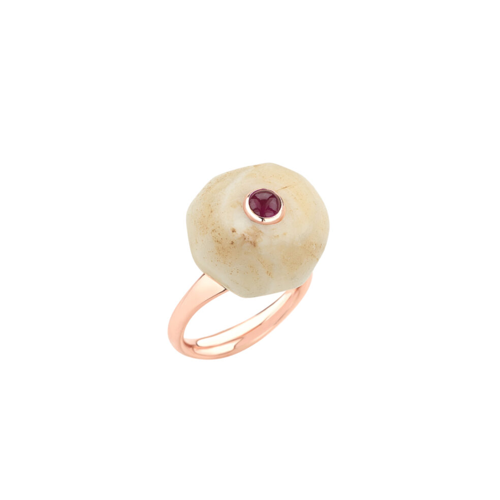Jurassic Ruby Ring