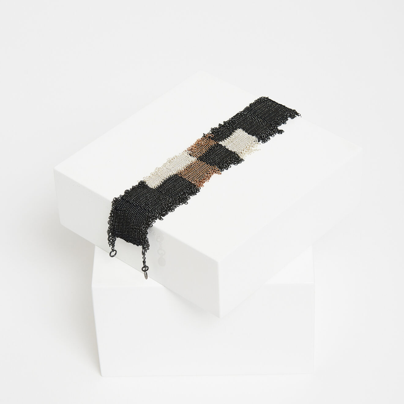 ACCESSORIES-OD-41147 Black Mosaic Bracelet