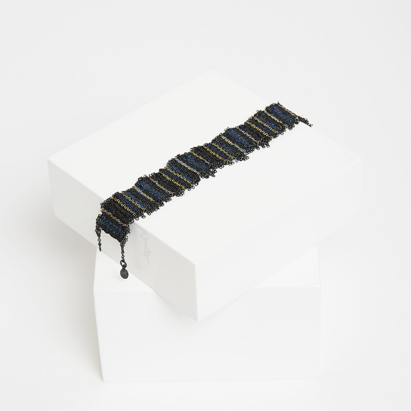 ACCESSORIES-OD-41153 Blue Stripes Bracelet