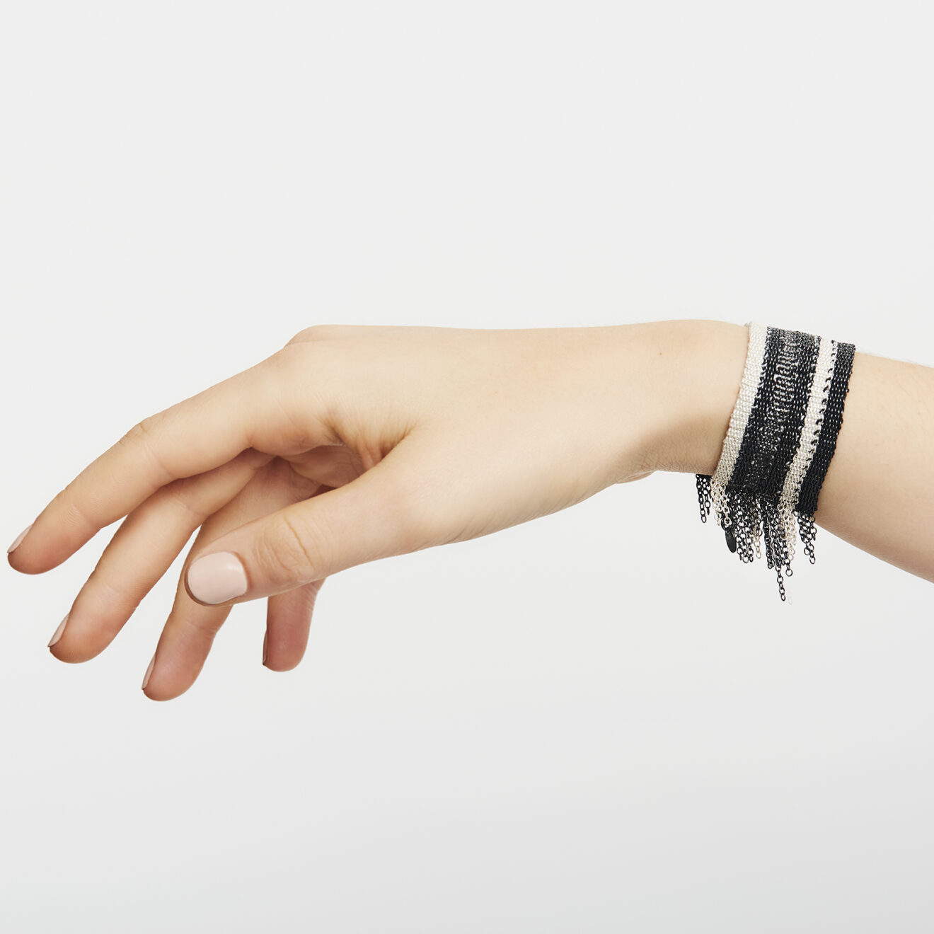 BODY-PARTS-OD-20949 Grey Monochrome Bracelet