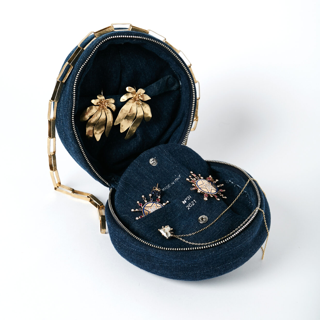 Pramma Pouche_12 Yellow Travel Jewellery Pouch