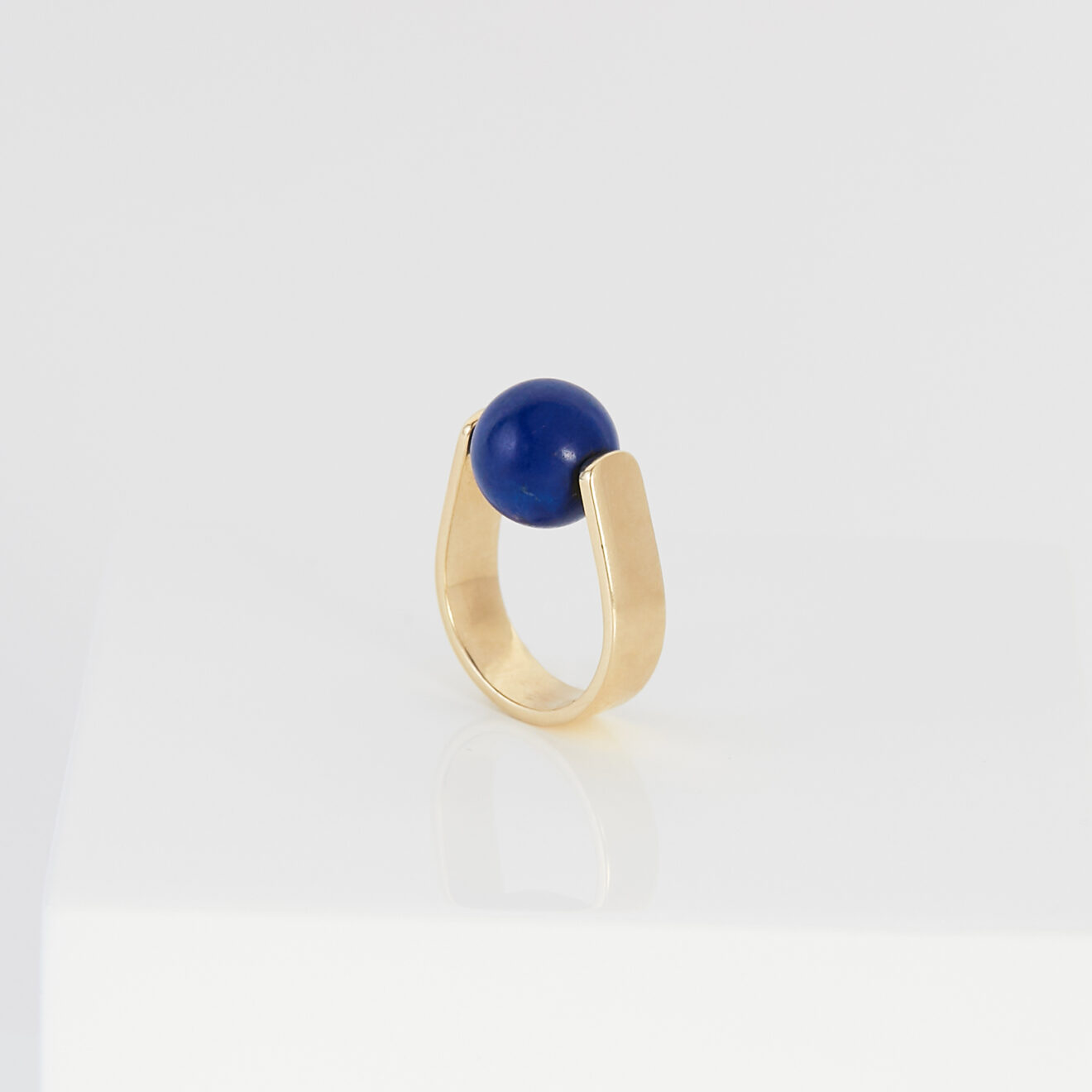 Gold and Lapis Ring