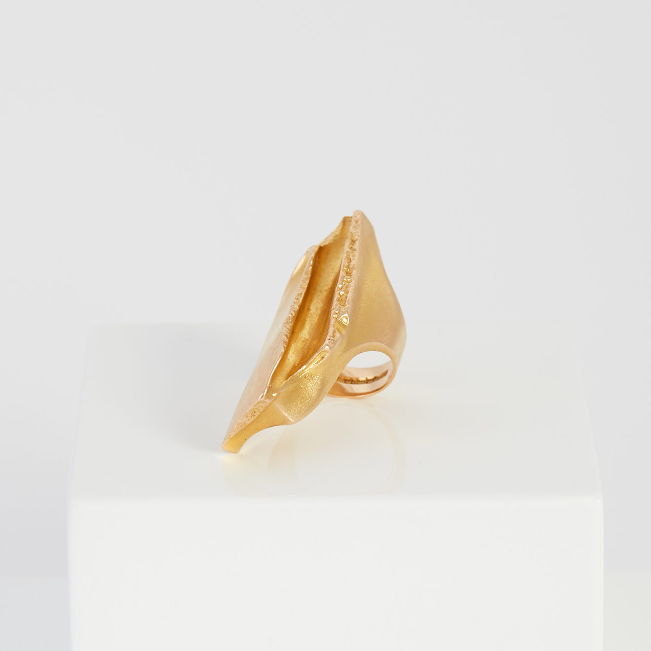 Gold Abstract Ring
