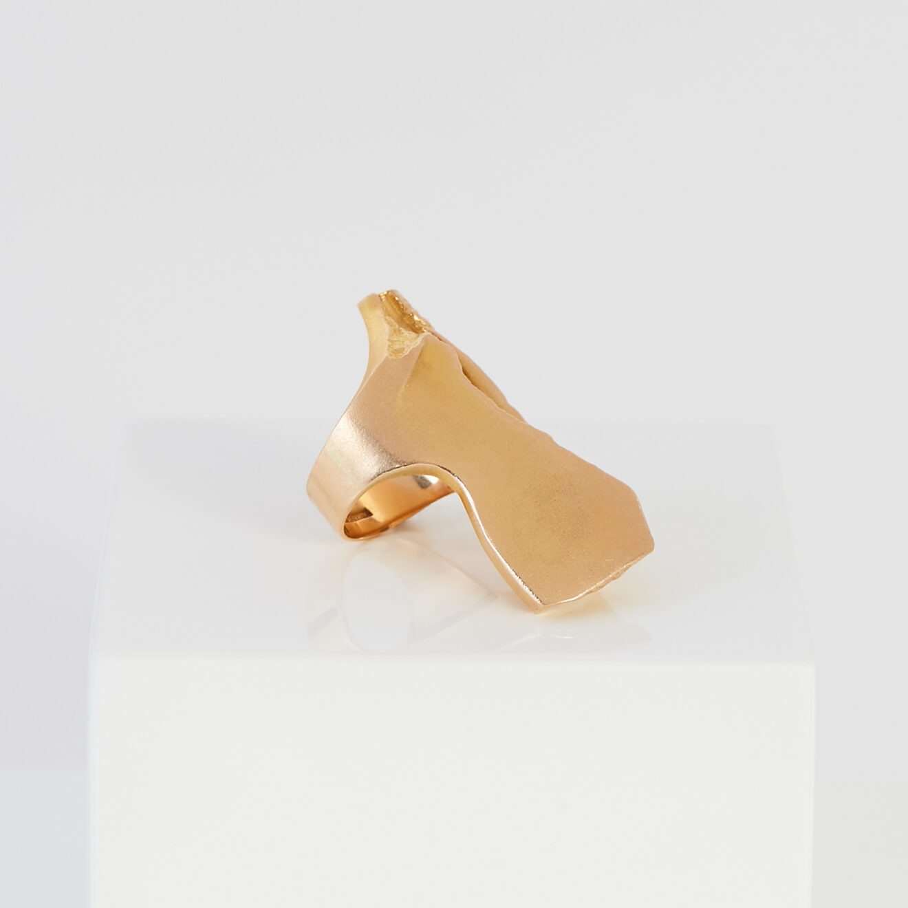 Gold Abstract Ring