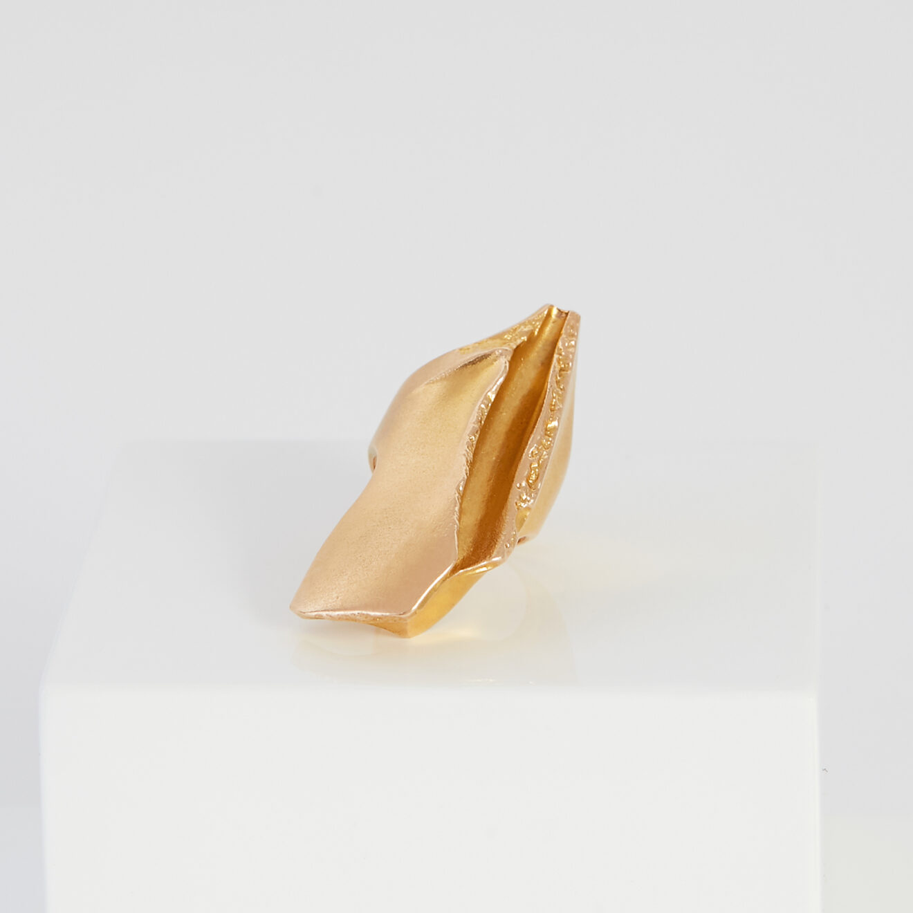 Gold Abstract Ring