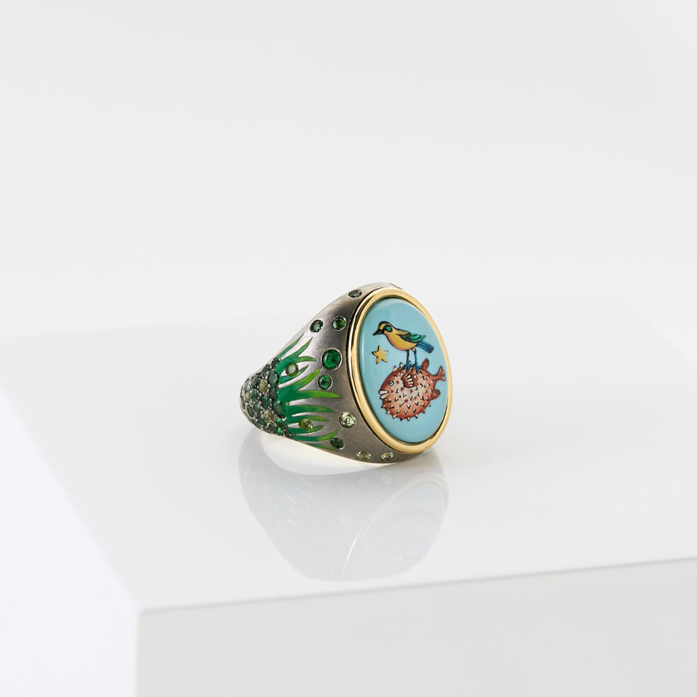 The Fish Out The Sea ring