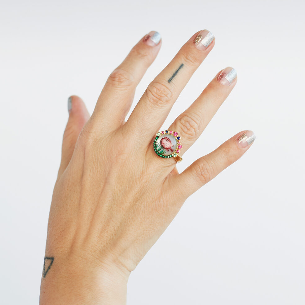 Puffer Fish Ring