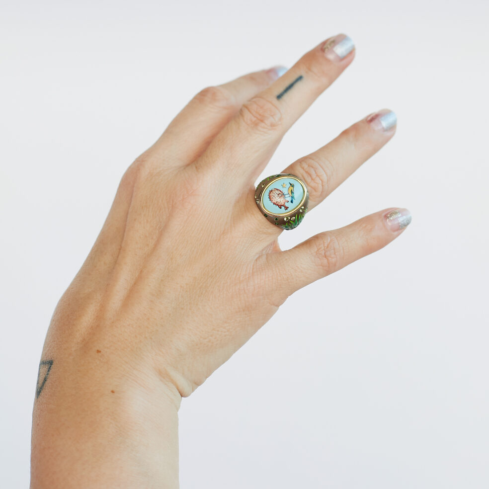 The Fish Out The Sea ring