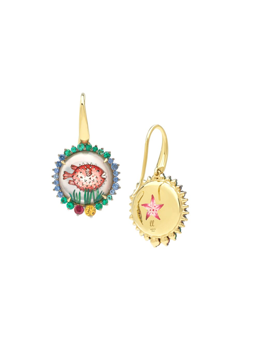 The Fish Out The Sea Earrings