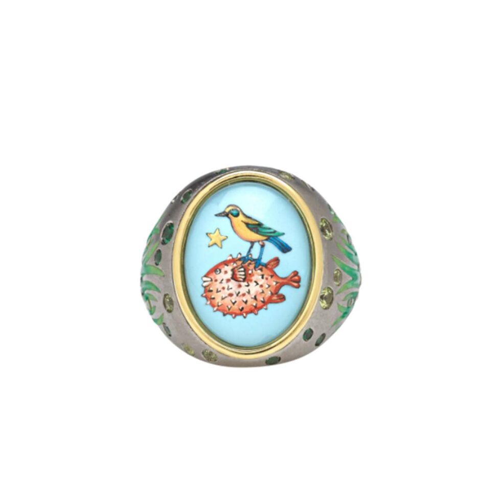 The Fish Out The Sea ring