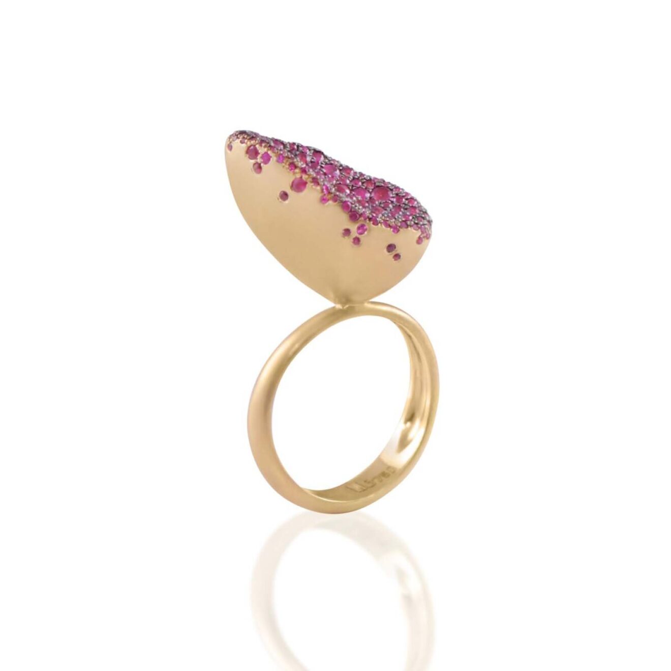 flourish ring Baby Malak Flourish Bonbon Medium Ring