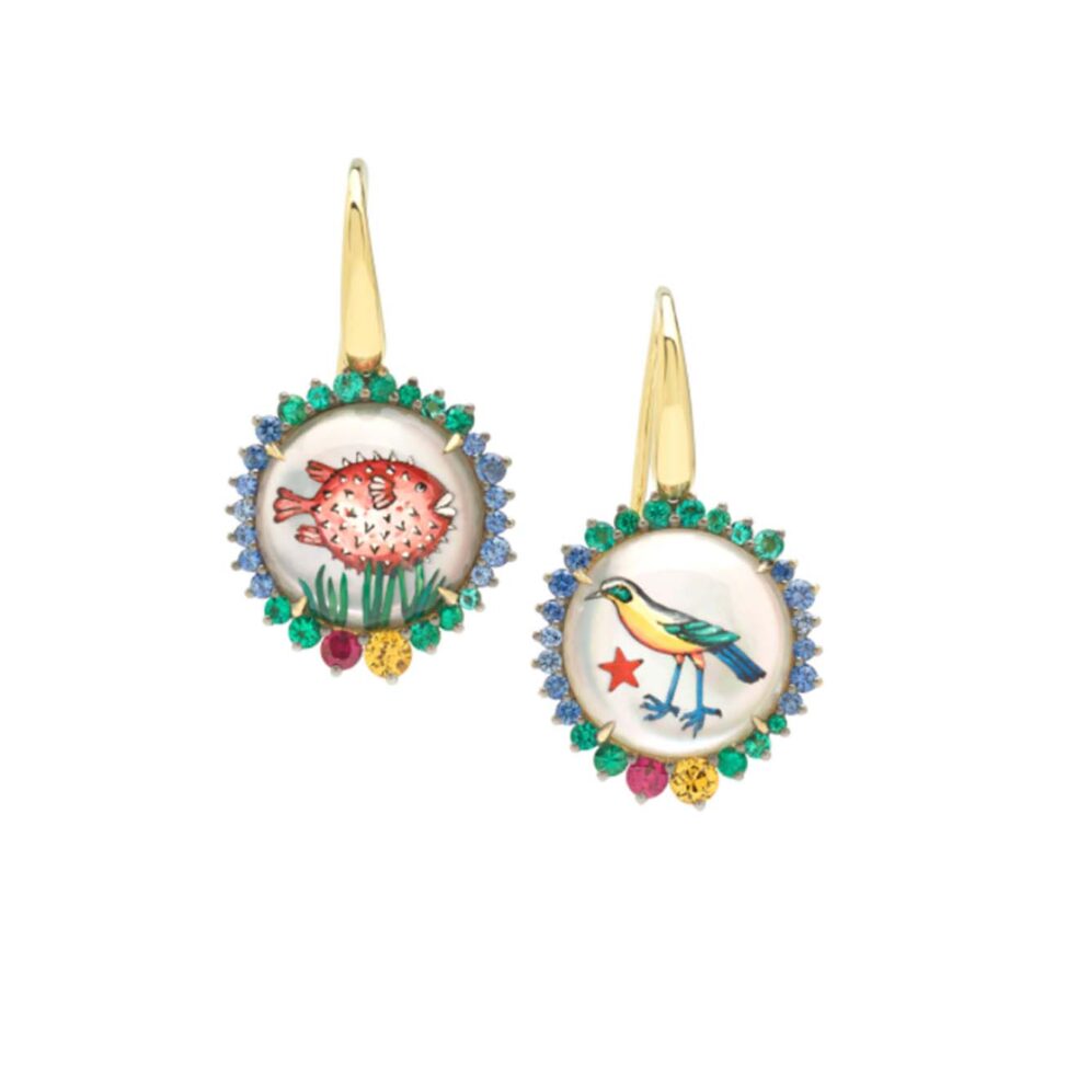 The Fish Out The Sea Earrings