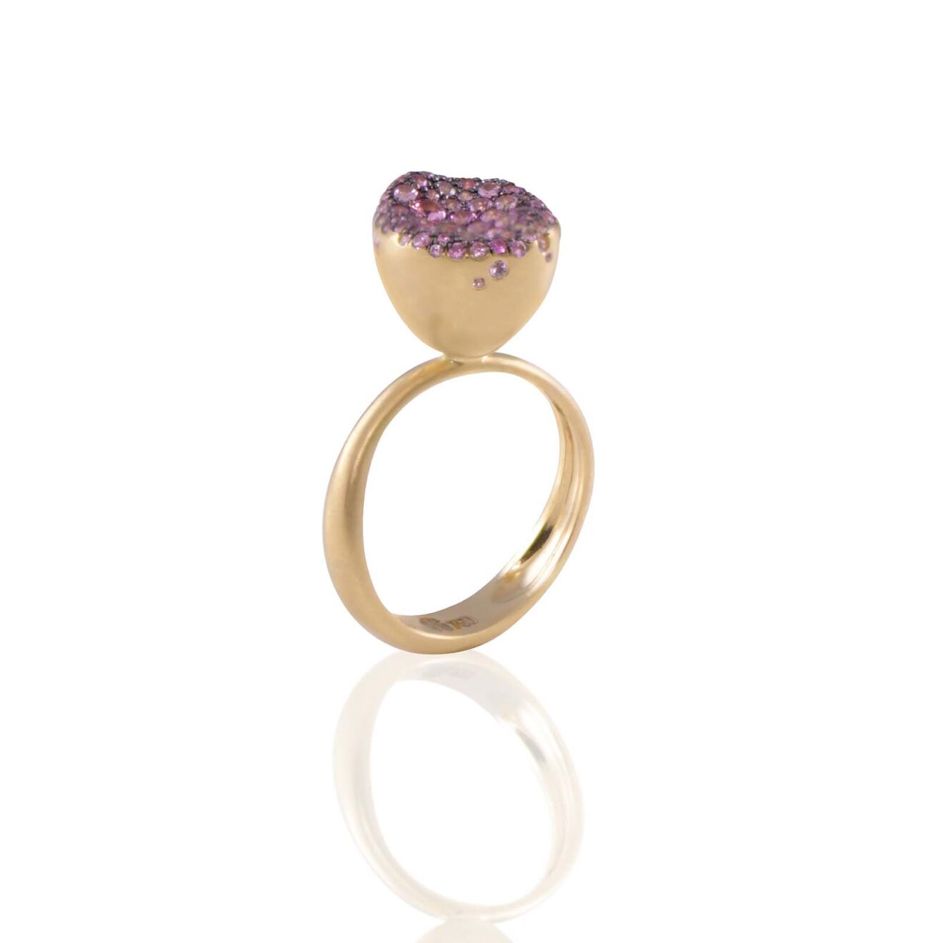 Baby Malak Flourish Bonbon round ring