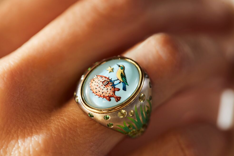 The Fish Out The Sea ring