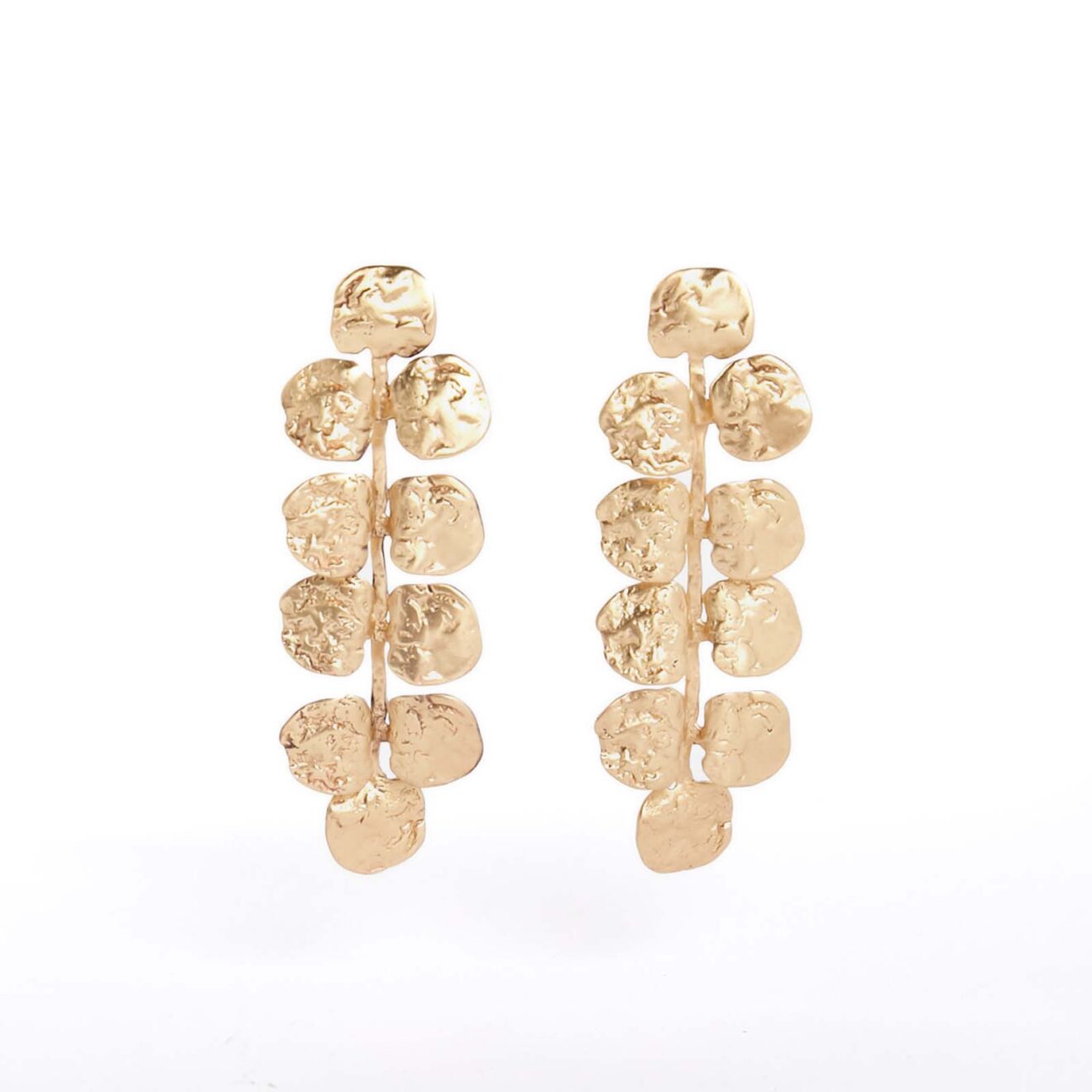 Penny royal bronze earring