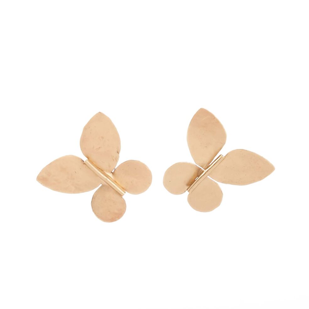 Bronze Butterfly earring