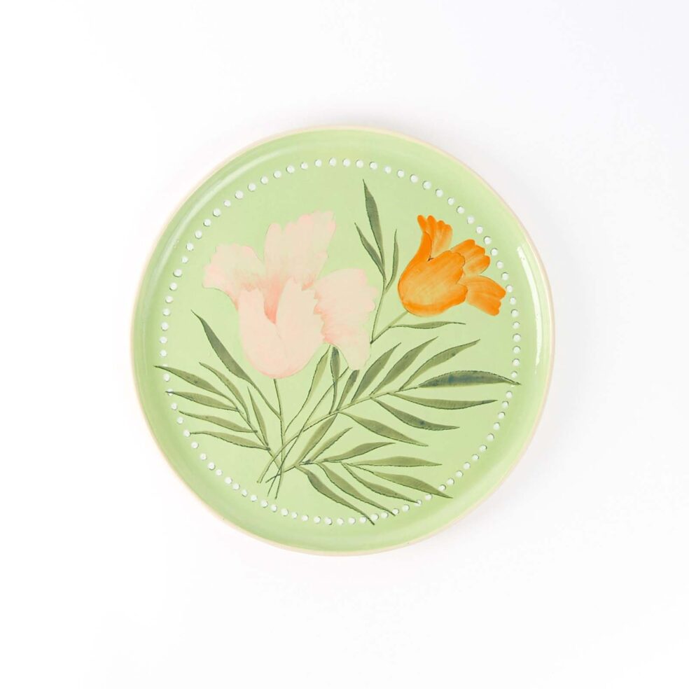 Floral Party Platter