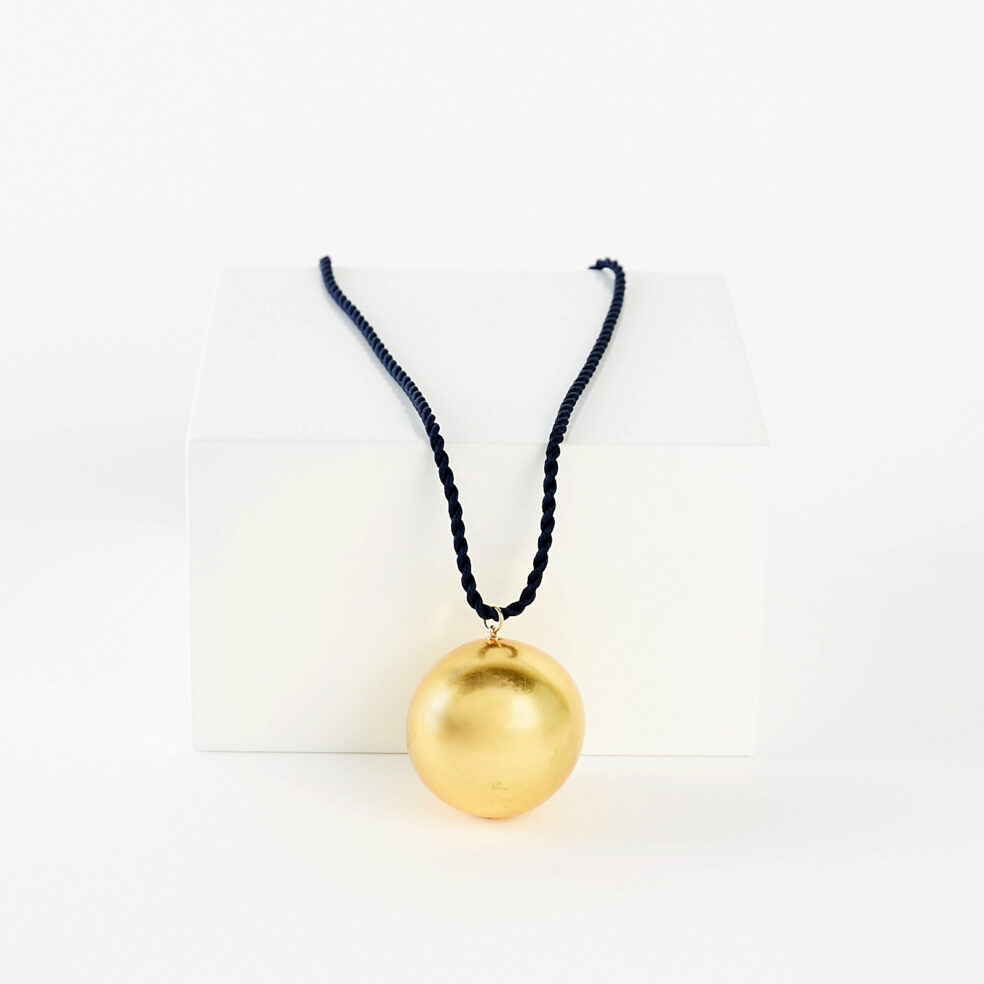 Gold Paradise Sphere Necklace