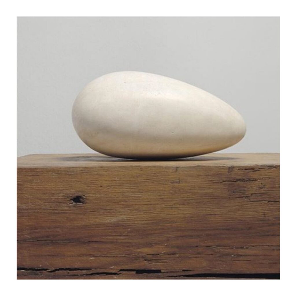 ‘Pour Les Aveugles’ by Constantin Brâncuși, 1920. This Romanian