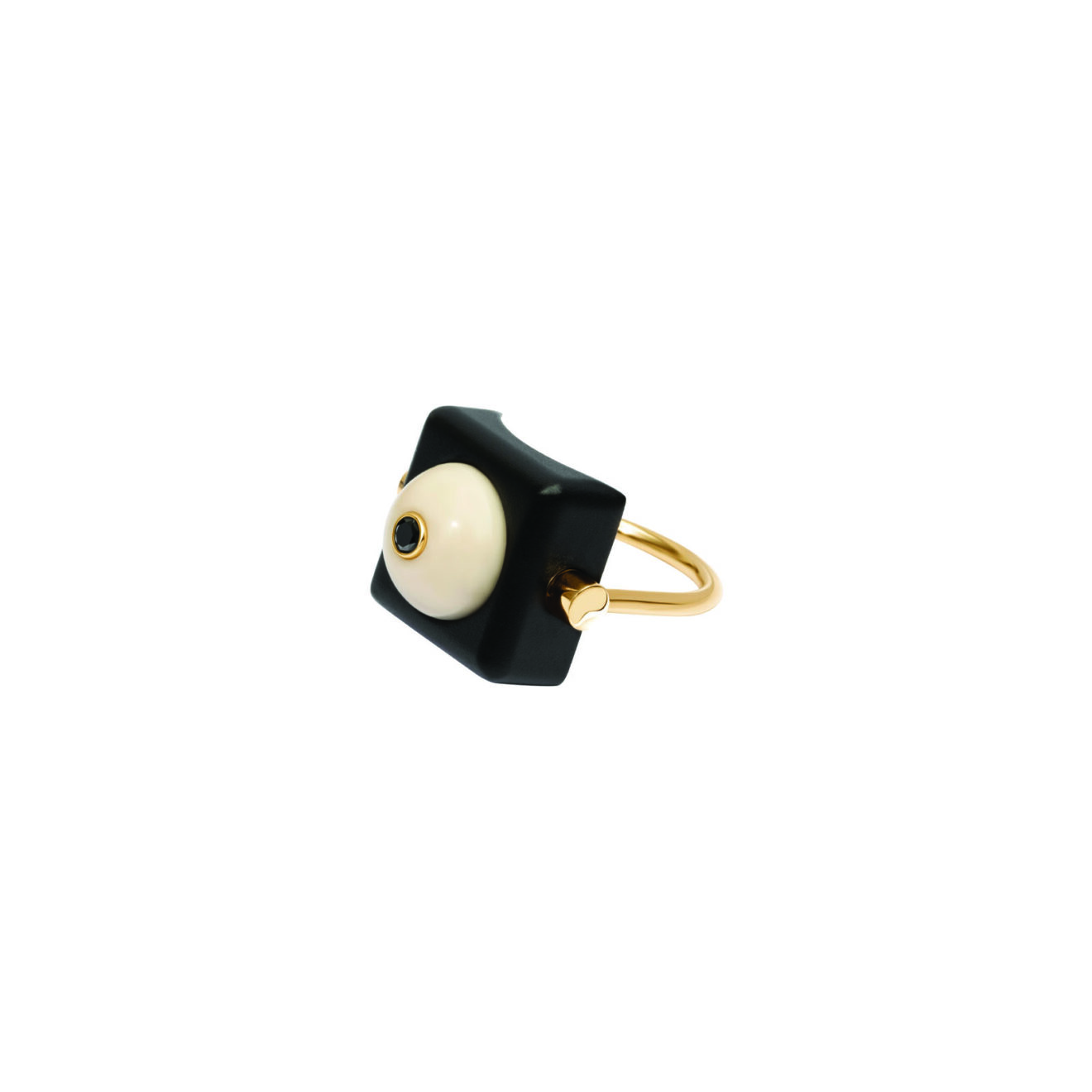 Bongo Cubo Ring - Black