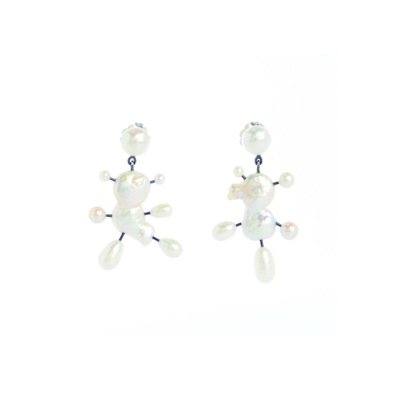 Atomised Pearl Earrings Atomised Pearl Earrings