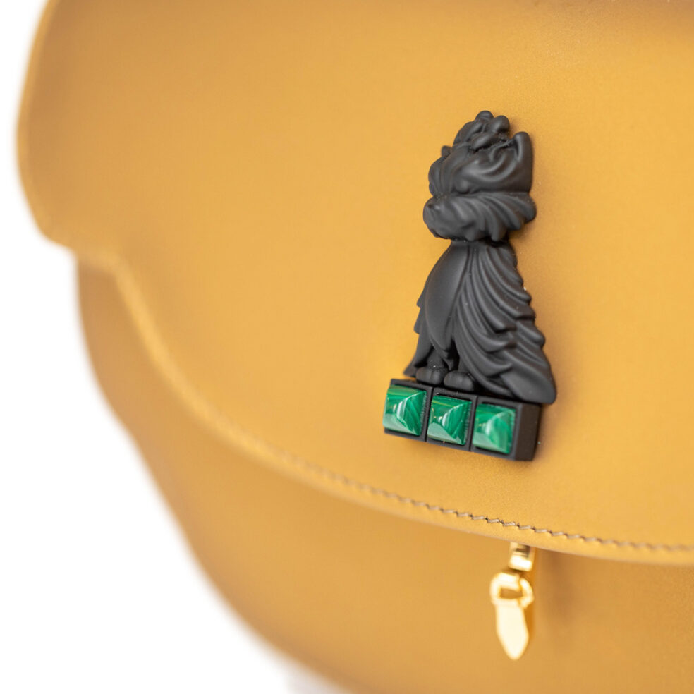 Gold Leather Marie Handbag