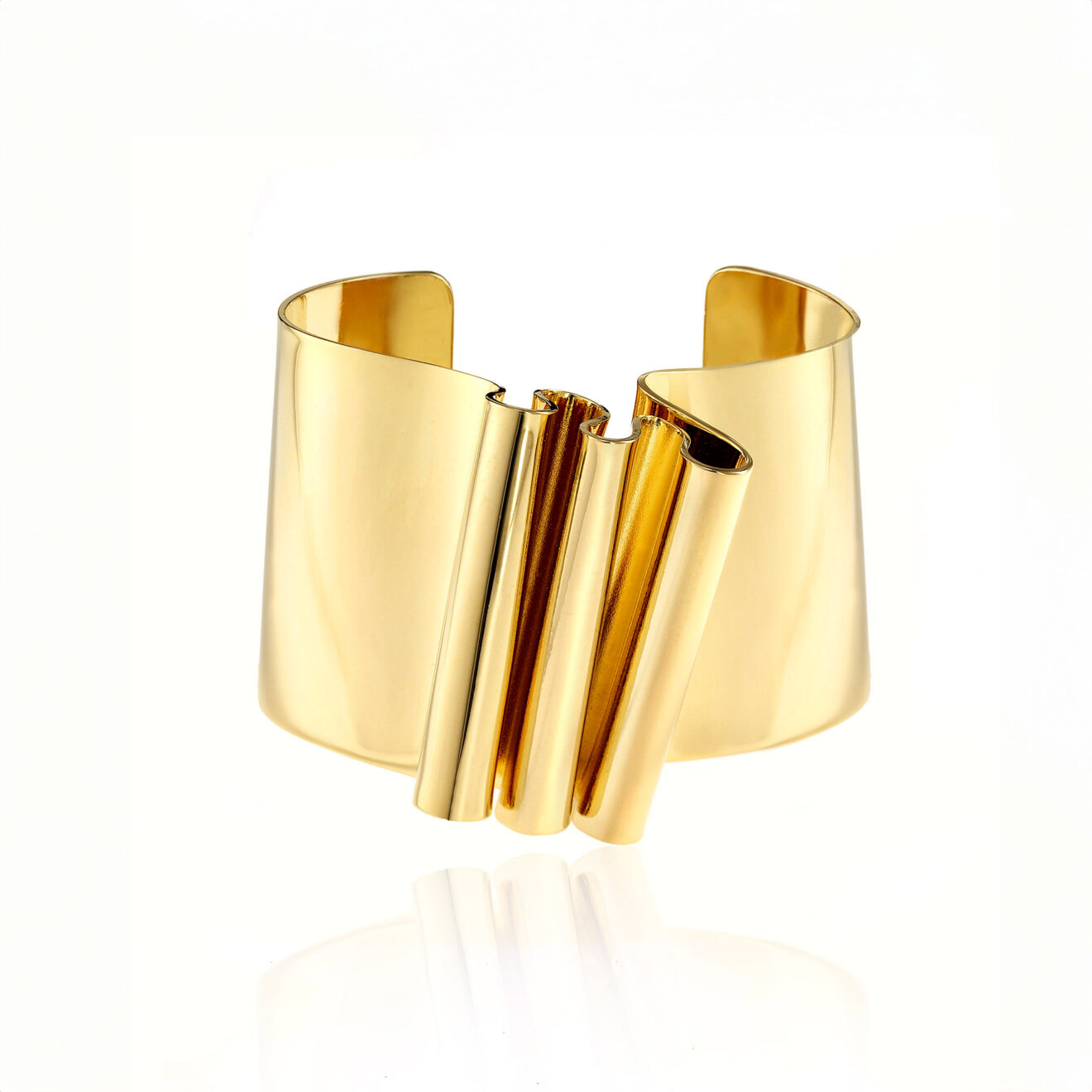 CRUMPLED PROF© copy-edited Crumpled Cuff Bracelet