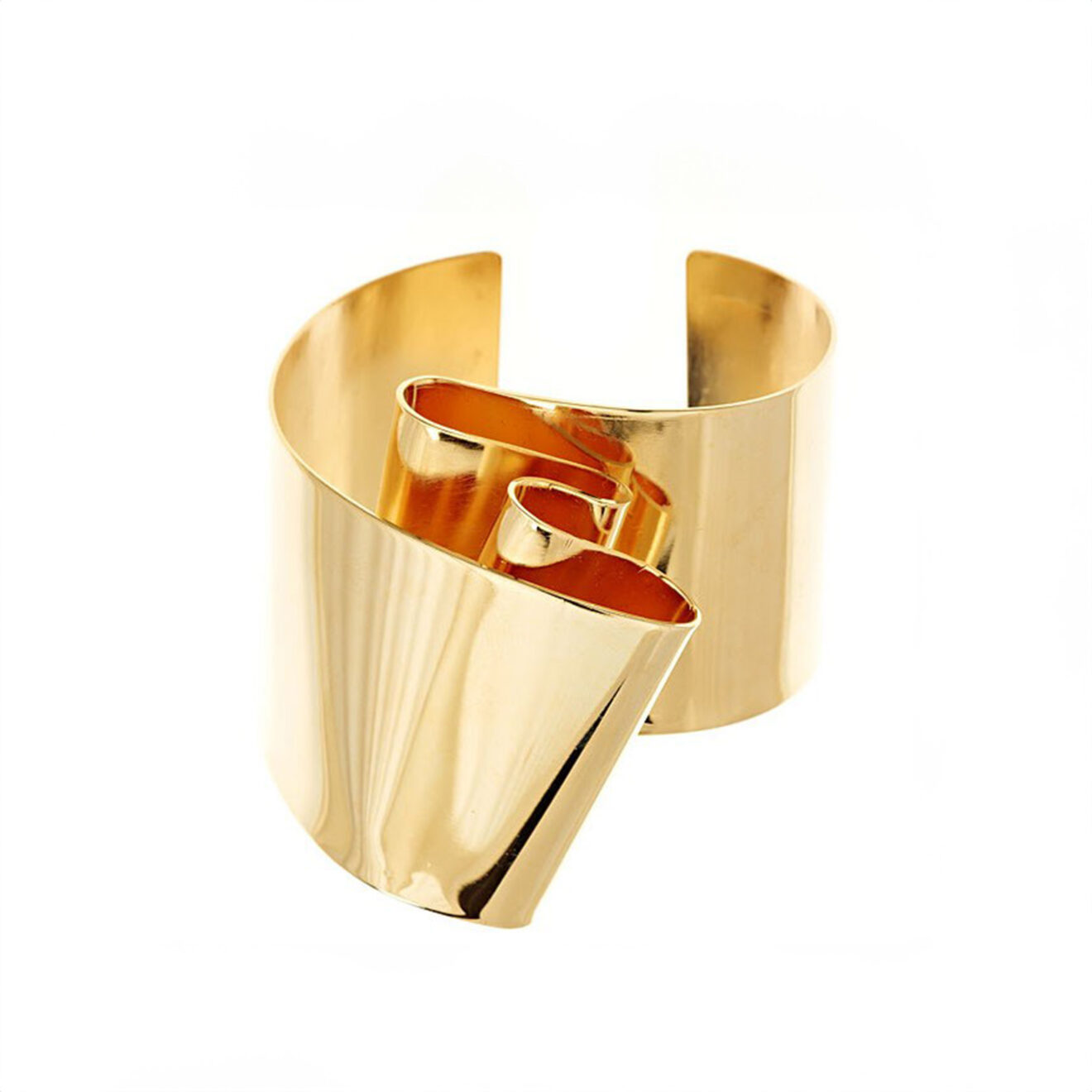 Double folded cuff 4-edited Double Fold Cuff Bracelet