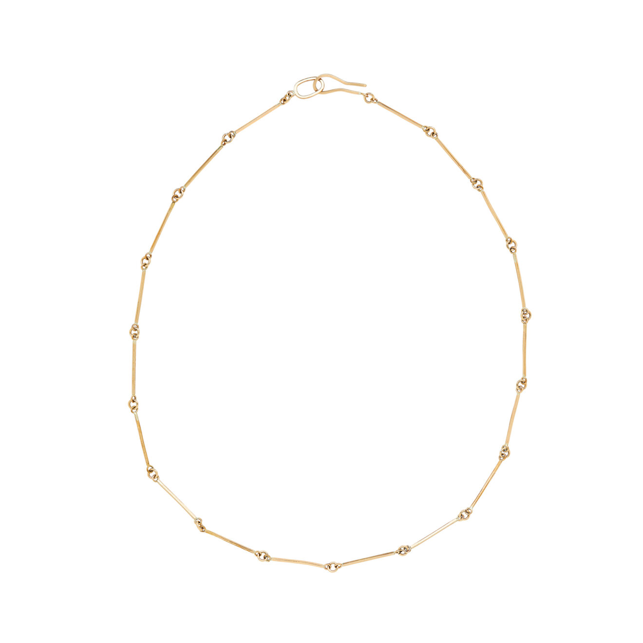 Julie Cohn Bar necklace_ Bar Chain Necklace