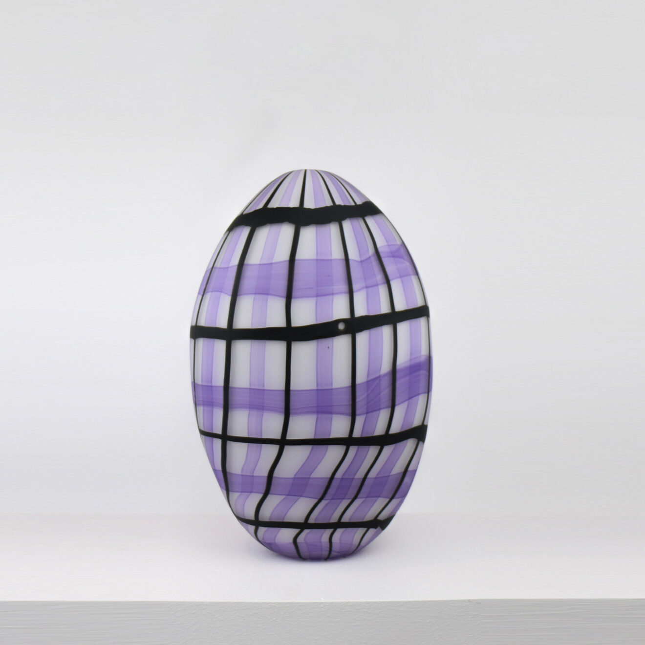 Gingham Vessel Large - Double Patten