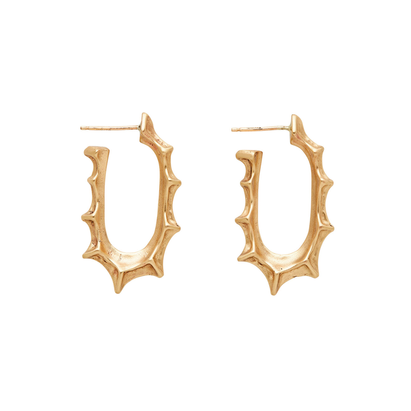 Untitled-1 Norse Bronze Hoop Earrings