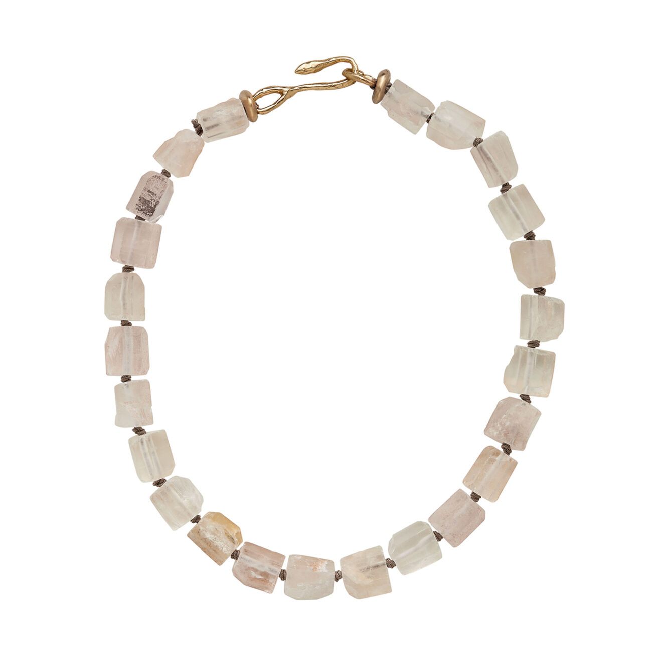 Untitled-1 Pink Quartz Necklace