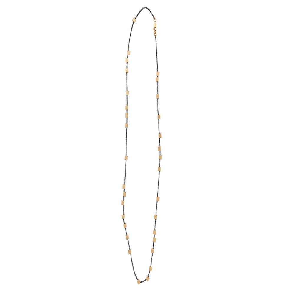 Bertoia Two Tone Necklace